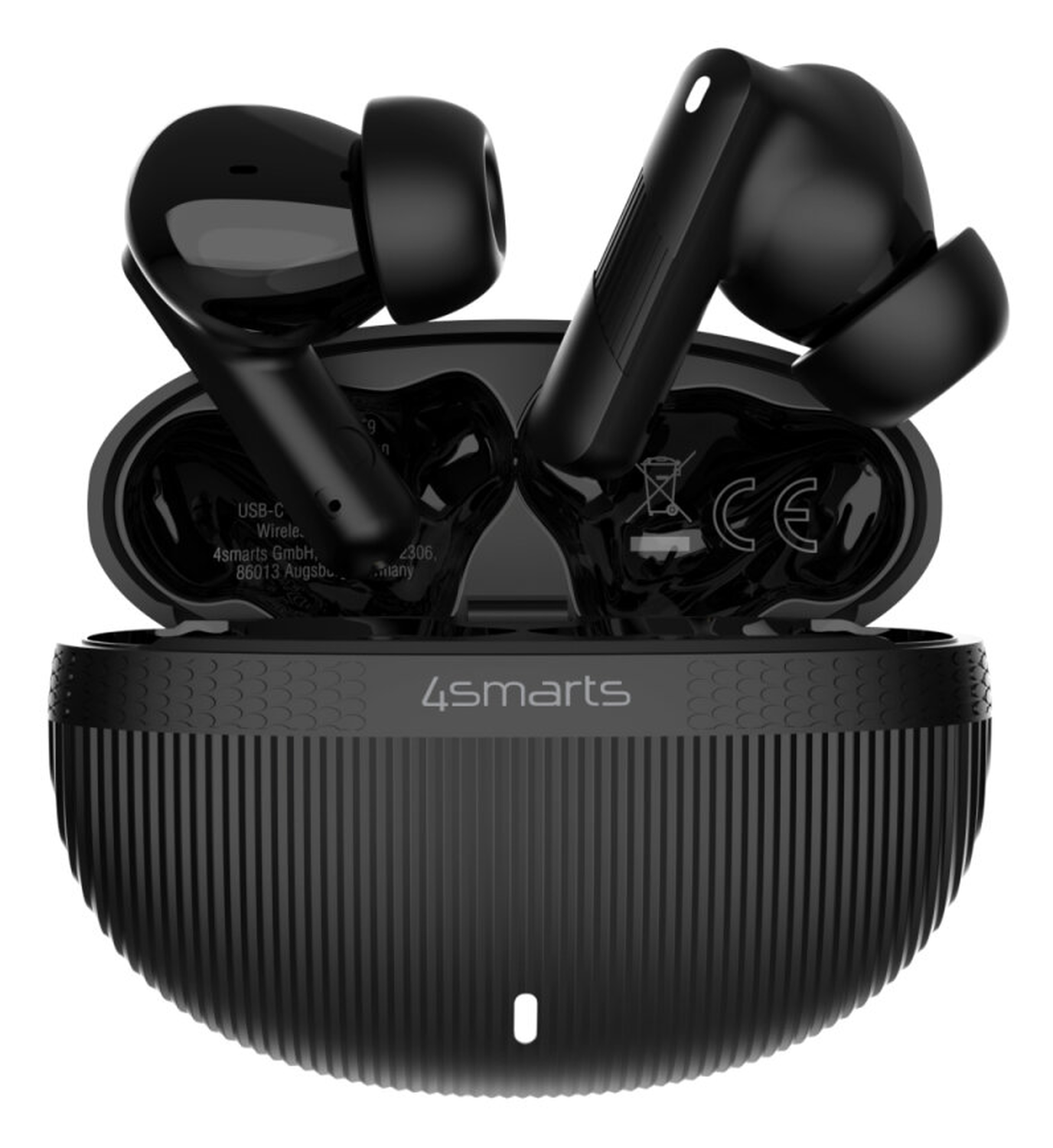 4smarts SkyBuds Pro Draadloze Oordopjes Noise Cancelling Oortjes Zwart afbeelding 1