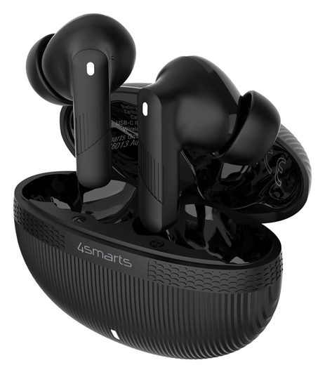 4smarts SkyBuds Pro Draadloze Oordopjes Noise Cancelling Oortjes Zwart afbeelding 12