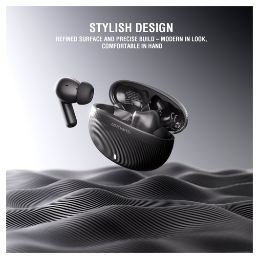 4smarts SkyBuds Pro Draadloze Oordopjes Noise Cancelling Oortjes Zwart afbeelding 6