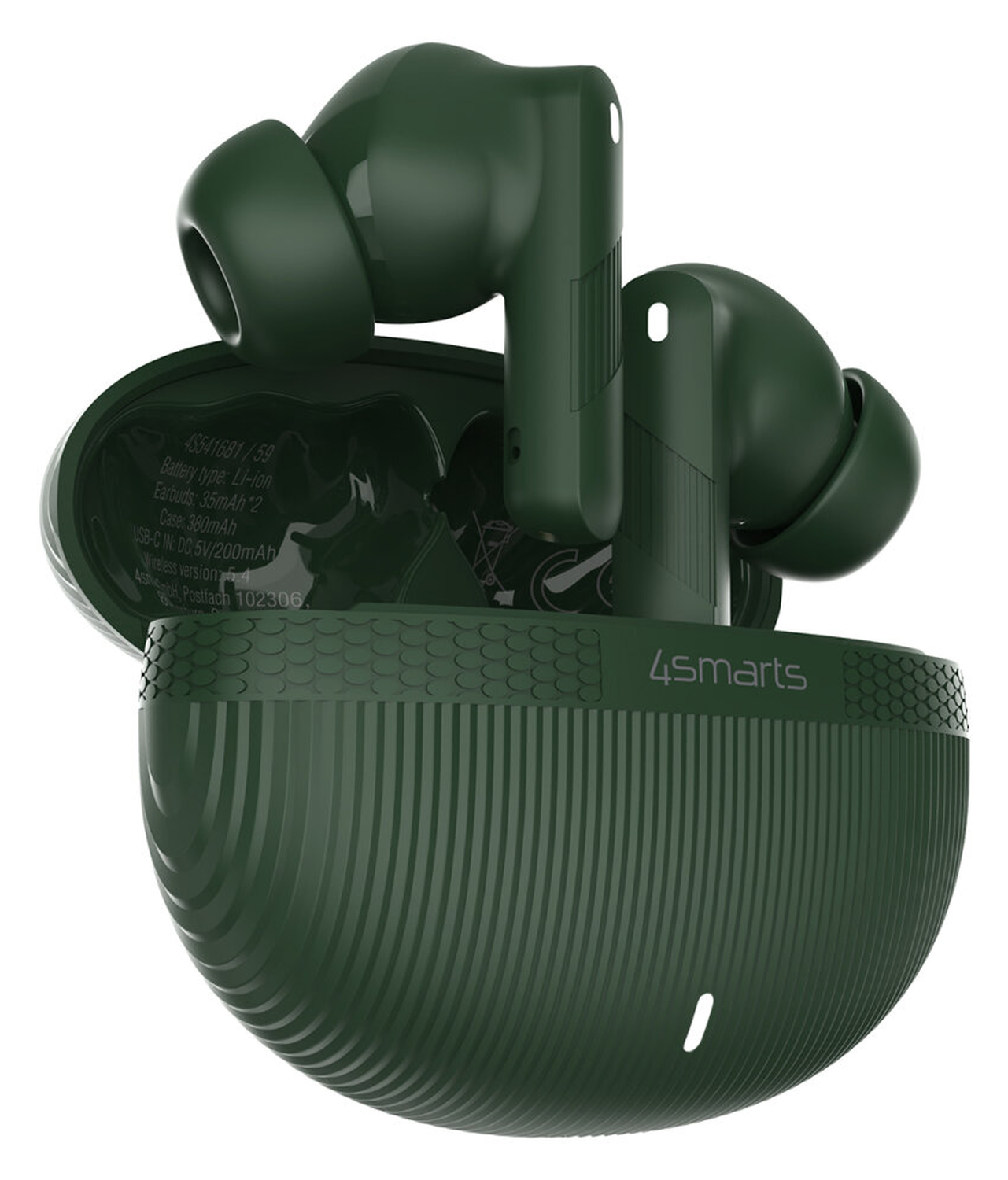 4smarts SkyBuds Pro Draadloze Oordopjes Noise Cancelling Oortjes Groen afbeelding 11