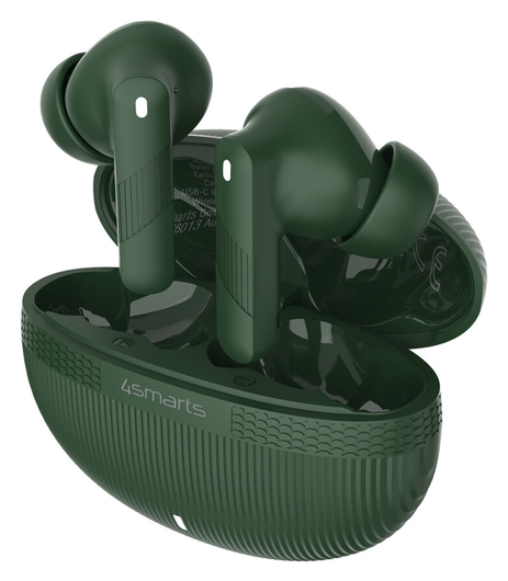 4smarts SkyBuds Pro Draadloze Oordopjes Noise Cancelling Oortjes Groen afbeelding 12