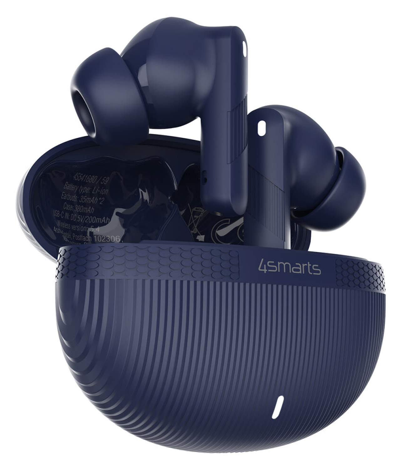 4smarts SkyBuds Pro Draadloze Oordopjes Noise Cancelling Oortjes Blauw afbeelding 11