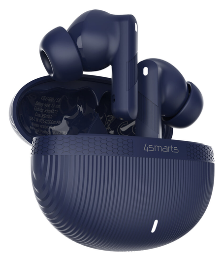 4smarts SkyBuds Pro Draadloze Oordopjes Noise Cancelling Oortjes Blauw afbeelding 11