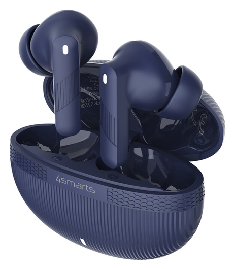4smarts SkyBuds Pro Draadloze Oordopjes Noise Cancelling Oortjes Blauw afbeelding 12