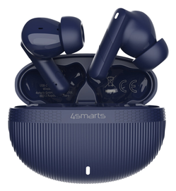 4smarts SkyBuds Pro Draadloze Oordopjes Noise Cancelling Oortjes Blauw
