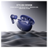 4smarts SkyBuds Pro Draadloze Oordopjes Noise Cancelling Oortjes Blauw afbeelding 6