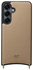 AVY Samsung Galaxy S25 / S24 Hoesje met Koord Haakjes MagSafe Leer Beige afbeelding 1