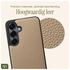 AVY Samsung S25 Plus / S24 Plus Hoesje met Koord Haakjes MagSafe Leer Beige afbeelding 7