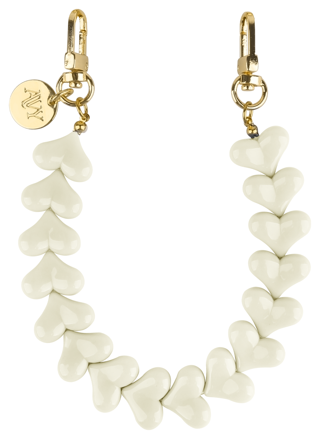 AVY Apple iPhone 17 Pro Bruin Leren Hoesje met Koord Cupid Beige afbeelding 12