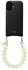 AVY Apple iPhone 16 Zwart Leren Hoesje met Koord Cupid Beige