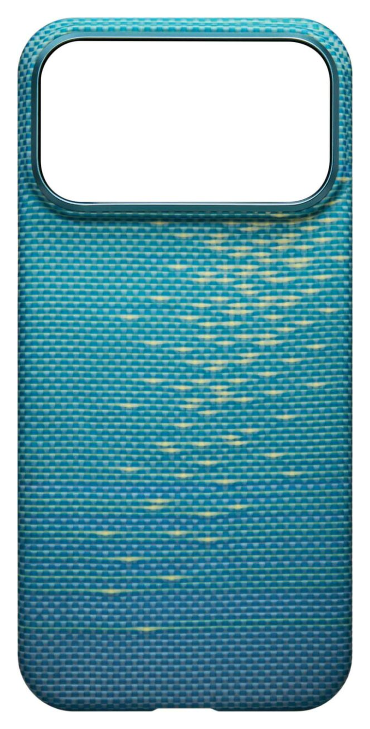 PITAKA Ultra-Slim Apple iPhone Air Hoesje 600D MagSafe Ultra Dun Blauw afbeelding 2