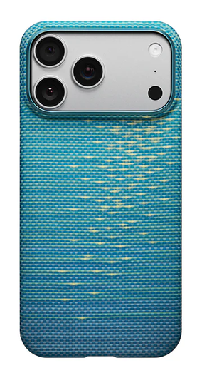 PITAKA Ultra-Slim iPhone 17 Pro Hoesje 600D MagSafe Ultra Dun Blauw afbeelding 11