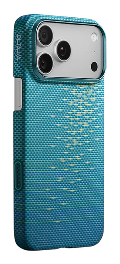 PITAKA Ultra-Slim iPhone 17 Pro Hoesje 600D MagSafe Ultra Dun Blauw afbeelding 1