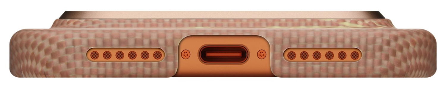 PITAKA Ultra-Slim iPhone 17 Pro Max Hoesje 600D MagSafe Ultra Dun Goud afbeelding 4