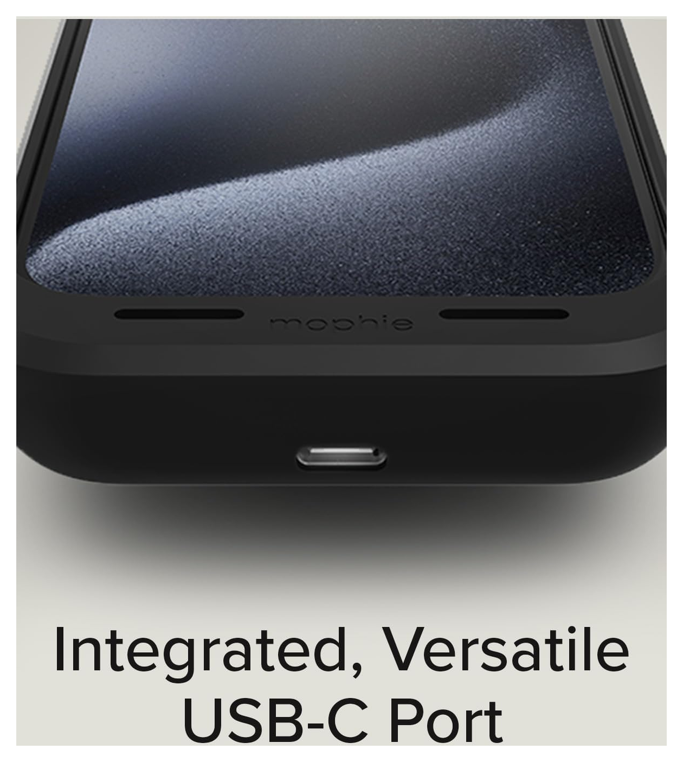 Mophie Juice Pack iPhone 16 Pro Hoesje met 2.800 mAh Powerbank Zwart afbeelding 4