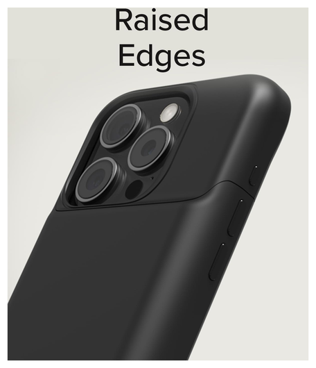 Mophie Juice Pack iPhone 16 Pro Hoesje met 2.800 mAh Powerbank Zwart afbeelding 6