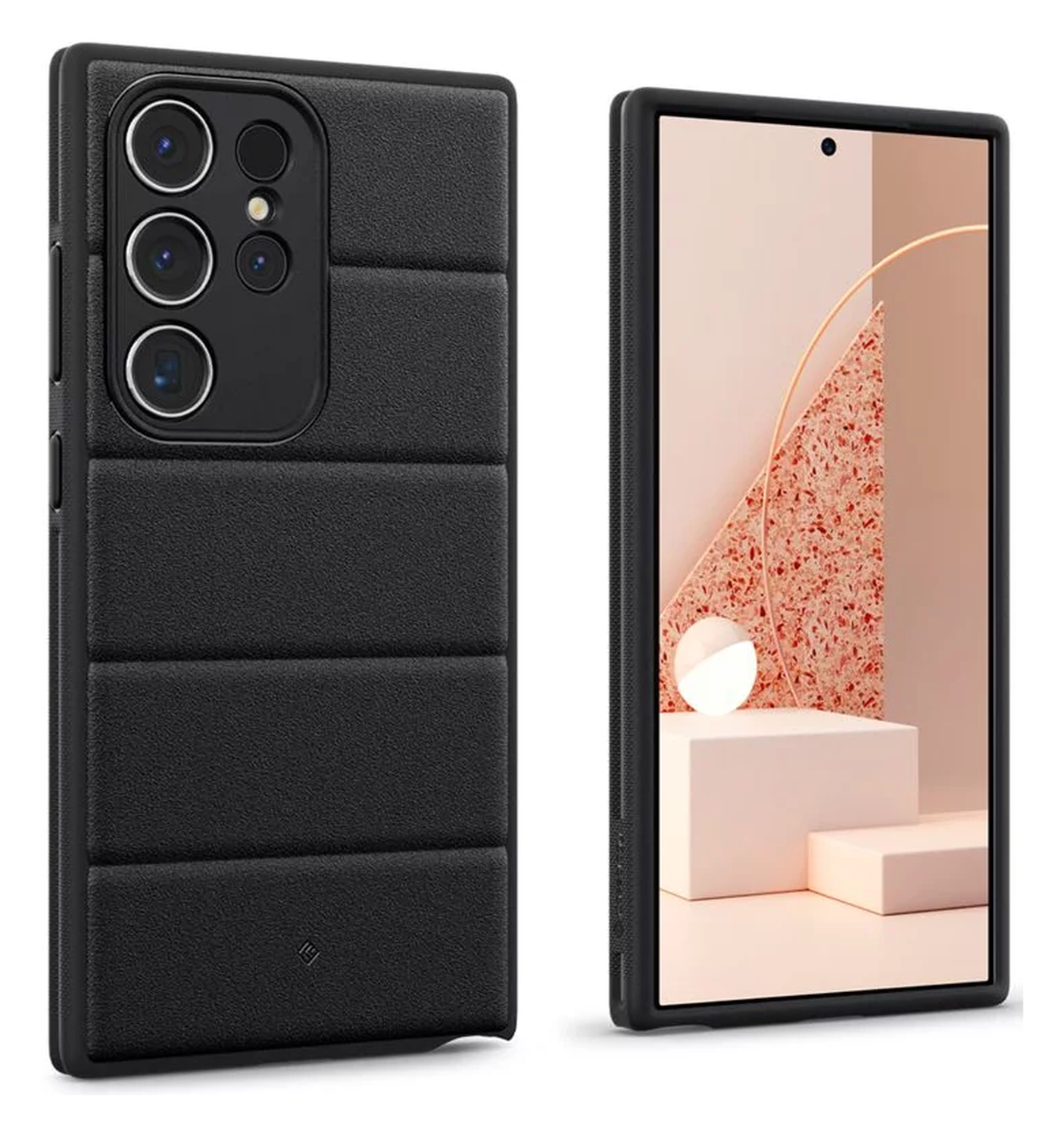 Spigen Athlex Samsung Galaxy S24 Ultra Hoesje Back Cover Zwart afbeelding 3
