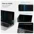 Spigen SafeView - MacBook Pro 14 Inch (M5/M4/M3/M2/M1) - Privacy Glass afbeelding 3