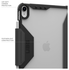 UAG Plyo LT iPad 11 (2025) / 10.9 (2022) Hoes Book Case Transparant Ash afbeelding 6