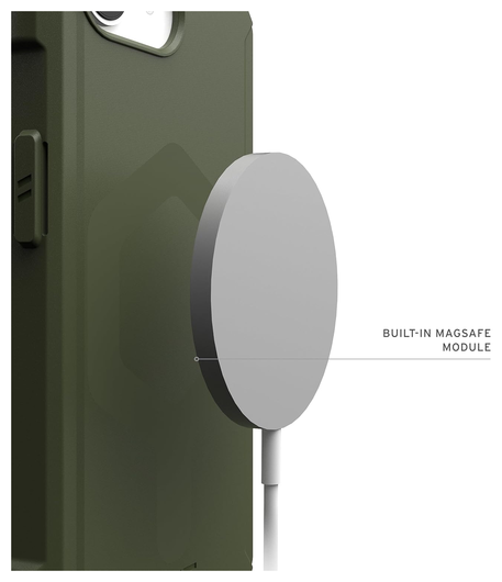 UAG Essential Armor iPhone 16e Hoesje MagSafe Back Cover Groen afbeelding 3