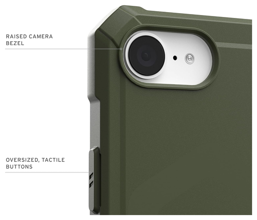 UAG Essential Armor iPhone 16e Hoesje MagSafe Back Cover Groen afbeelding 5