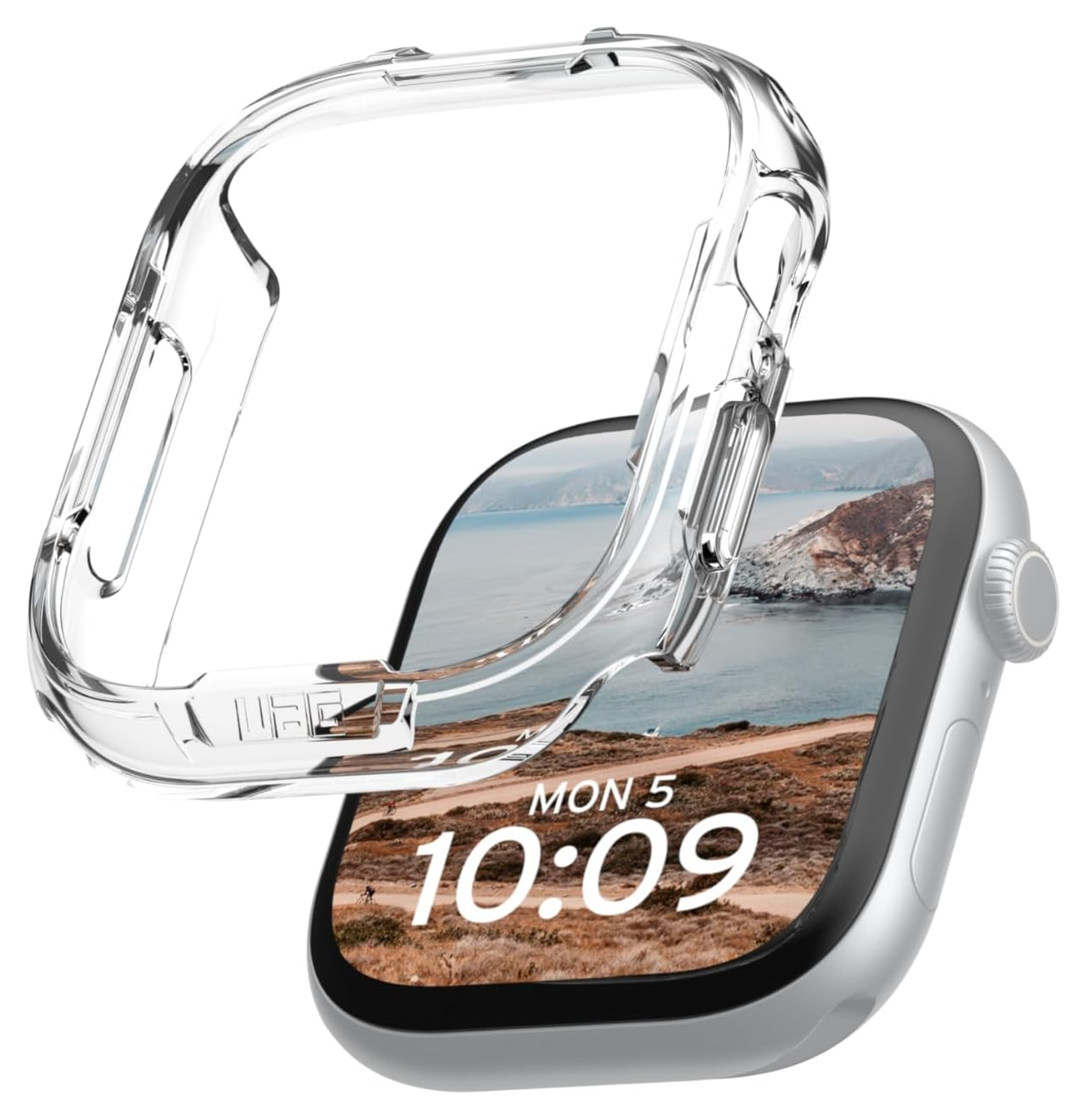 UAG Scout - Apple Watch 11/10 46MM Hoesje - Bumper Case Transparant afbeelding 1