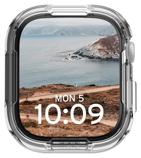 UAG Scout - Apple Watch 11/10 46MM Hoesje - Bumper Case Transparant afbeelding 6