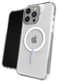 ZAGG Crystal Palace Snap iPhone 15 Pro Max Hoesje MagSafe Back Cover Transparant afbeelding