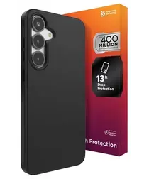 ZAGG Milan Snap Samsung Galaxy S25 Plus Hoesje MagSafe Back Cover Zwart afbeelding