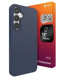 ZAGG Milan Snap Samsung Galaxy S25 Plus Hoesje MagSafe Back Cover Blauw afbeelding