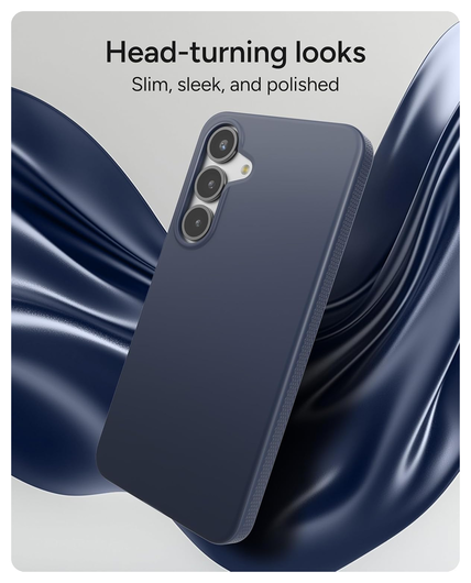 ZAGG Milan Snap Samsung Galaxy S25 Plus Hoesje MagSafe Back Cover Blauw afbeelding 2