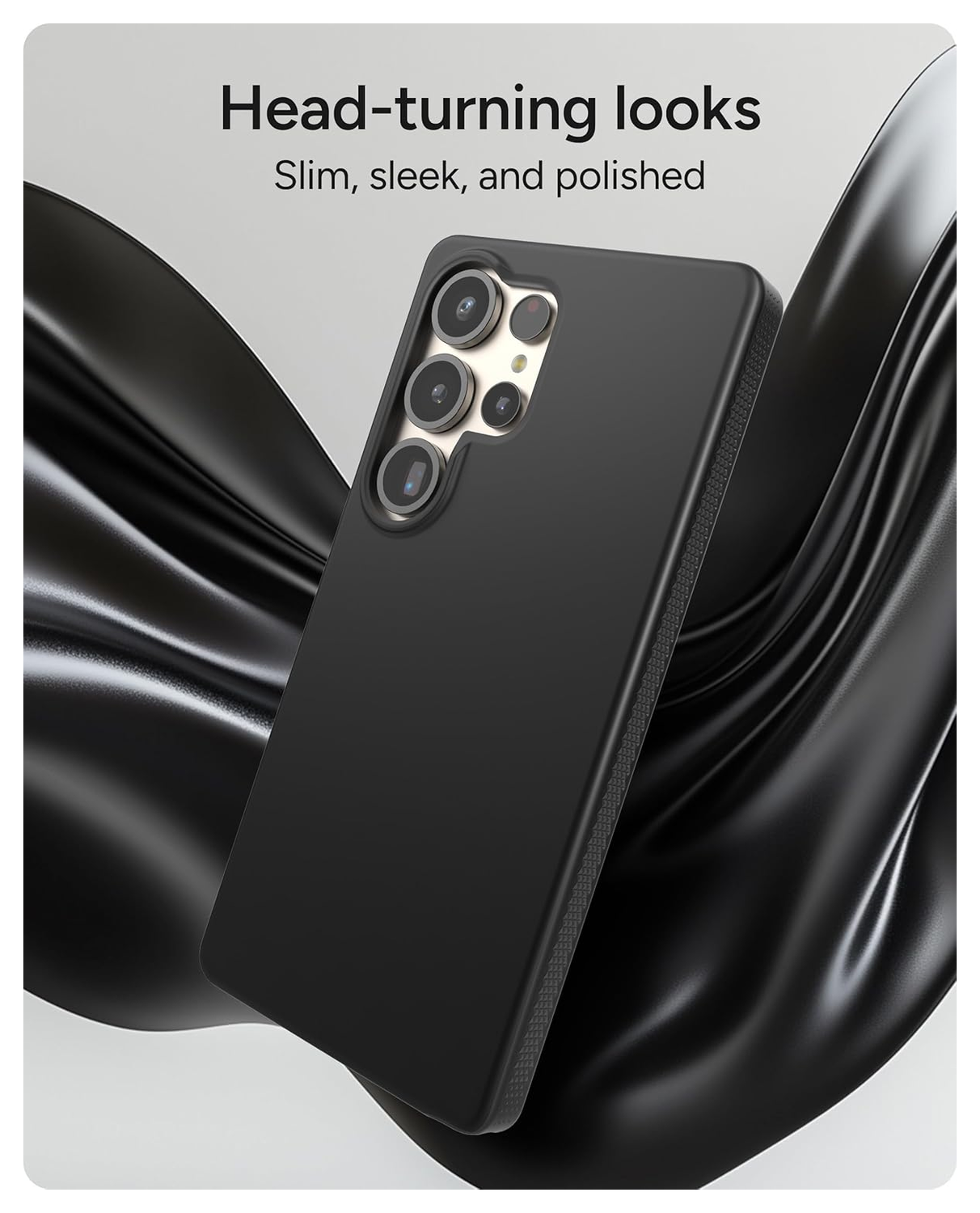 ZAGG Milan Snap Samsung Galaxy S25 Ultra Hoesje MagSafe Back Cover Zwart afbeelding 2