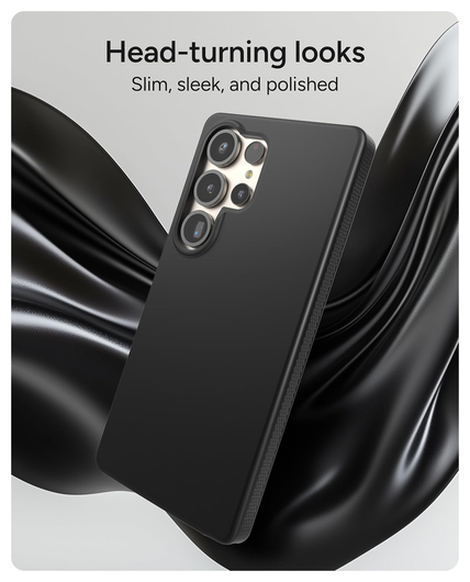 ZAGG Milan Snap Samsung Galaxy S25 Ultra Hoesje MagSafe Back Cover Zwart afbeelding 2