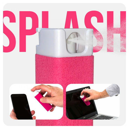 8x Splash Pure Universele Antibacteriële Scherm Reinigingsset 20ML afbeelding 5