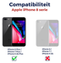 Rosso iPhone 6(S) / 7 / 8 Plus Tempered Glass Installatietray (2-Pack) afbeelding 12