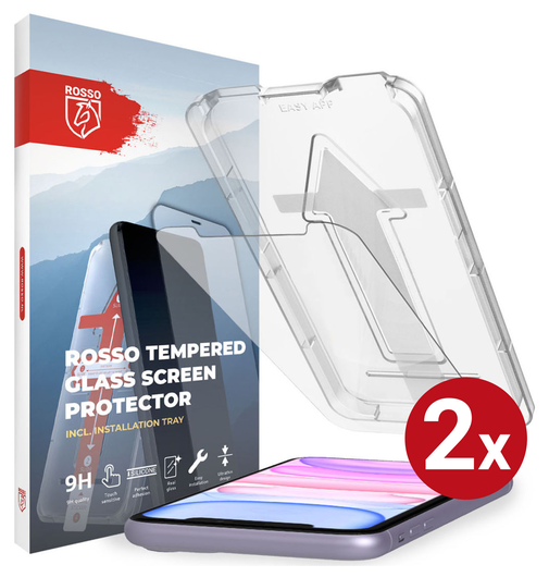 Rosso Apple iPhone 11 Pro Tempered Glass met Installatietray (2-Pack) afbeelding 1