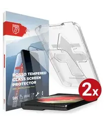 Rosso Samsung S21 Plus Tempered Glass met Installatietray (2-Pack) afbeelding