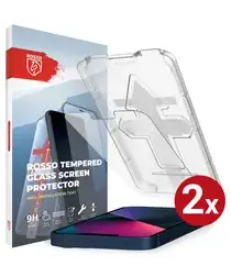 Rosso Apple iPhone 13 mini Tempered Glass met Installatietray (2-Pack) afbeelding