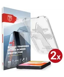 Rosso Samsung Galaxy A14 Tempered Glass met Installatietray (2-Pack) afbeelding