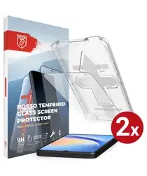Rosso Samsung Galaxy A34 Tempered Glass met Installatietray (2-Pack) afbeelding