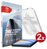 Rosso Samsung Galaxy A34 Tempered Glass met Installatietray (2-Pack) afbeelding 1