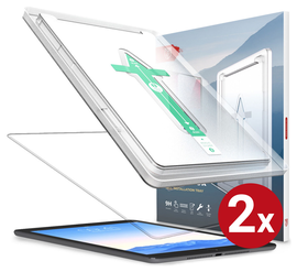 Rosso iPad 9.7 2017/2018 /Air 2 Tempered Glass Installatietray (2-Pack)