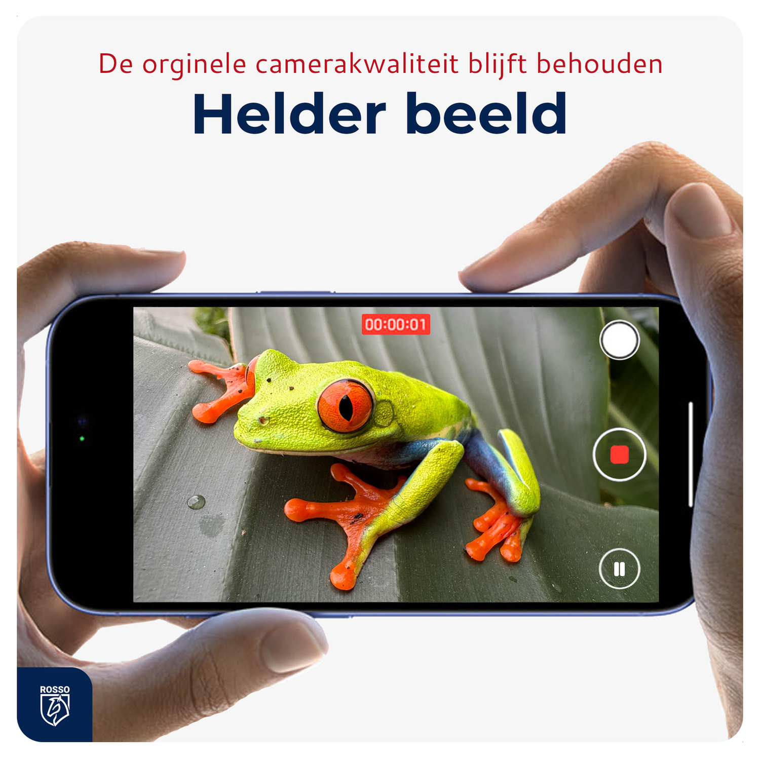 Rosso Oppo Find X9 Camera Lens Protector Transparant afbeelding 8