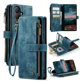 CaseMe C30 Samsung Galaxy S26 Hoesje Pasjeshouder Book Case Bruin afbeelding
