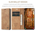 CaseMe 013 Samsung Galaxy S26 Hoesje Book Case met Standaard Bruin afbeelding 3