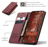 CaseMe 013 Samsung Galaxy S26 Hoesje Book Case met Standaard Rood afbeelding 4