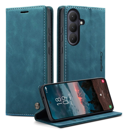 CaseMe 013 Samsung Galaxy S26 Hoesje Book Case met Standaard Blauw afbeelding