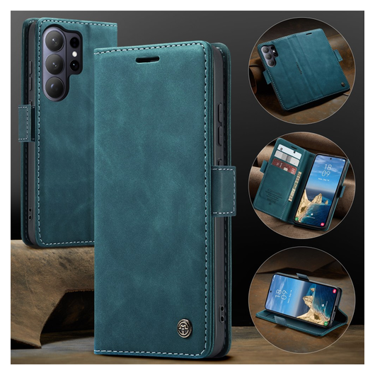 CaseMe 013 Samsung Galaxy S26 Ultra Hoesje Book Case met Standaard Blauw afbeelding 8