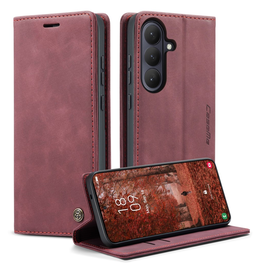 CaseMe 013 Samsung Galaxy S26 Plus Hoesje Book Case met Standaard Rood afbeelding