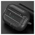 Apple AirPods Pro 3 Carbon TPU Hoesje met Karabijnhaak Zwart afbeelding 5